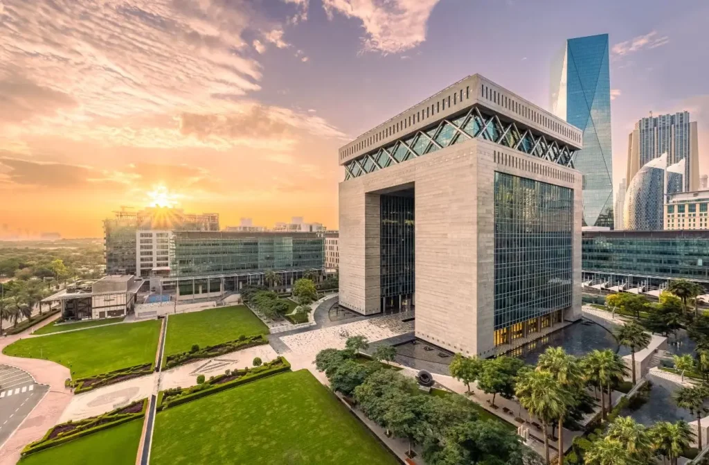A photo of DIFC in Dubai, UAE